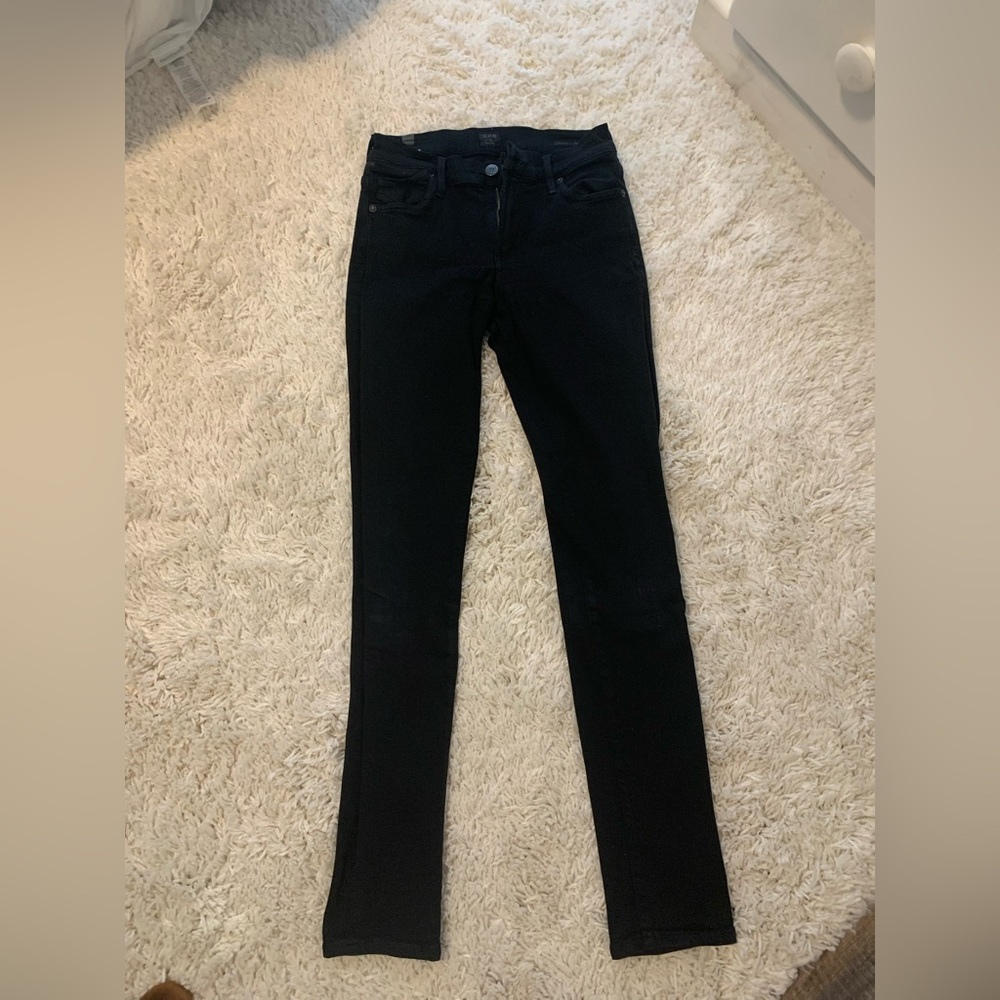CITIZENS OF HUMANITY BLACK JEGGINGS